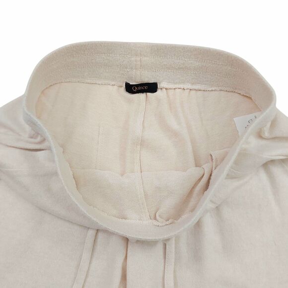 Quince Brushed Lounge Joggers Womens Medium Oatmeal Knit Cozy Comfy Loungewear - Picture 4 of 13